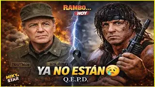 10 Actores de RAMBO Que Ya Fallecieron Y NO LO SABIAS😢