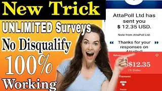 Attapoll Unlimited Trick 😍 Attapoll Unlimited Surveys 🥰 Attapoll Survey Disqualified 🔥 Attapoll 🔥🔥