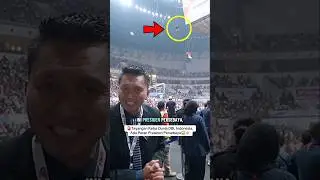 AWESOME! Persebaya President Uses Hand & Camera Magic