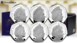 FIRST LOOK: Six 50ps issued to celebrate Her Majesty&rsquo;s 95th Birthday