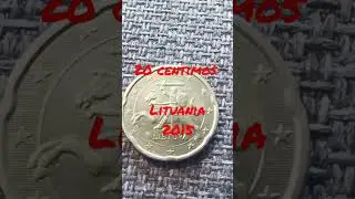 #5duros moneda  20 c&eacute;ntimos Lituania