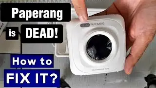 How to fix DEAD  PAPERANG THERMAL PRINTER (Paperang ayaw na mag charge, Ayaw na mag ON)