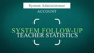 System Follow up | Admin Account | HP Classeasy