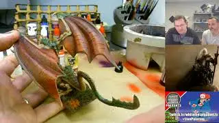 Painting Touch Ups: Wood Elf Dragon