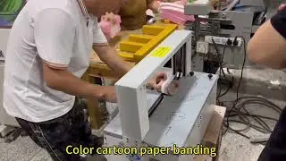 Color box cartoon paper banding