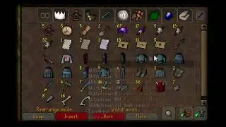 Old School Runescape 2007 - Bank & Progress Video #6 [Xbox Champ33]