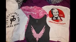 JAKE PAUL AND LOGAN PAUL MERCH UNBOXING! (HAUL)