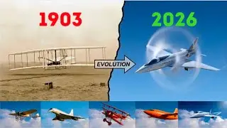 Evolution of Airplanes (1903 - 2026) | History of Aviation ✈️