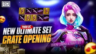 Stage Weaver ultimate set crate opening | Serene lumina scarl skin | BGMI | PUBG #bgmicrateopening
