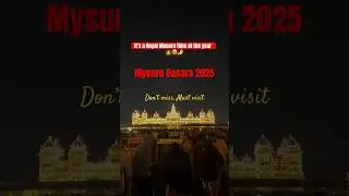 Musuru Dasara 2025 |Dasara  Celebration | Mysore Palace #mysurudasara2025