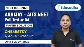 Chemistry | Abhijay AITS | FT 04 | CAK Sir |