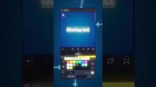 Glow Text Effect in 1 Minute | Alight Motion Tutorial Epe #8 #editing