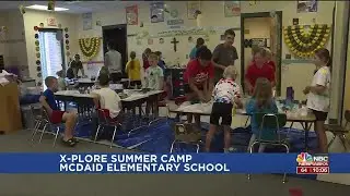 X-PLORE summer camp at McDaid Elementary School