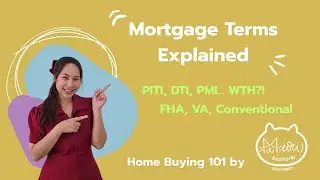 Lender Lingo DECODED! First Time Buyer&rsquo;s Guide to PITI, DTI, PMI + FHA, VA, and Conventional Loans