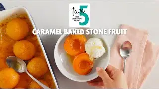 Caramel Baked Stone Fruit | Savory by Giant Food