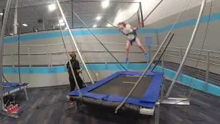 Bungee Trampoline Fail at ZavaZone