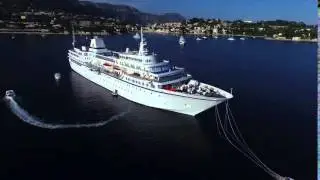 Drone footage of Aegean Odyssey