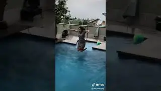 Rainey day swim #shortvideo #funny #swimming #viral #subscribe #orpa #foryou #vlogger #shortvideo