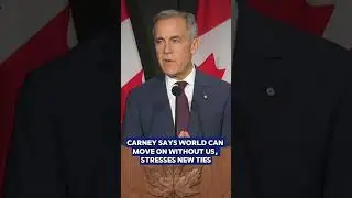 Mark Carney: global economic &lsquo;center of gravity&rsquo; shifting away from US 🇨🇦