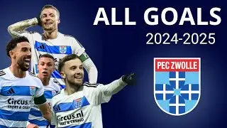 Alle Doelpunten PEC Zwolle 2024/2025