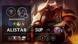 Alistar Support vs Soraka - EUW Grandmaster Patch 11.2