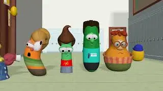 Jimmy and Cindy sitting in a tree (VeggieTales Edition)