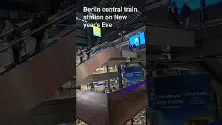 Berlin central train station #newyear #travel #europe #germany #berlin #fyp
