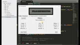 Project: File Separator App using Python