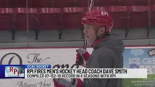 RPI fires men's hockey coach Dave Smith after eight seasons