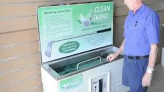 Ultrasonics: Clean Swing Golf Club Cleaner