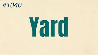 English Listening Practice for Beginners | What &ldquo;Yard&rdquo; Really Means?