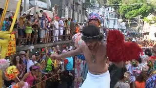 Vibrant scenes as thousands party Rio Carnival in Brazil, despite health worries