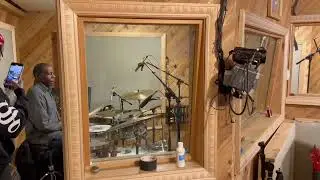 G Earl Grice and Mel Davis Killin Behind the scenes during Tedesco Studios Recording