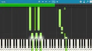 Miguel Aceves Mejía - La Malagueña | Piano Tutorial | Midi