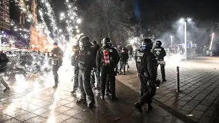 Silvester in Berlin - über 200 Festnahmen am Alexanderplatz! ￼