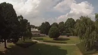 Quadframe 2-axis servo Gimbal TEST (with soft rubbers)