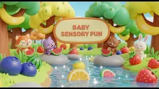 Fruit Sensory Adventure🍌 Relaxing Baby Play for Kids & Adults🍎