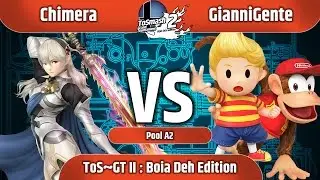 TGT2 - Chimera (Corrin) VS GianniGente (Lucas,Diddy Kong) - Pool A2