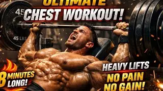ULTIMATE 3D CHEST WORKOUT 💪 | Heavy Bench Press | No Pain No Gain 🔥