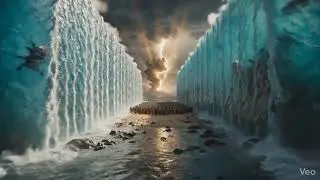 The Divine Miracle: God Parts the Red Sea in Stunning High-Quality