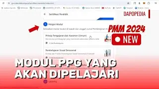 Ini dia Modul yang akan dipelajari Peserta PPG Piloting Tahap 2 Bidang Studi UMUM PMM