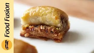 Baklava With Puff Pastry recipe By Food Fusion
