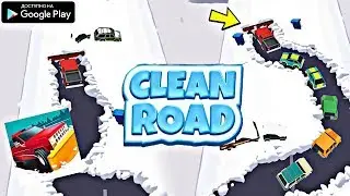 НОВЫЙ СИМУЛЯТОР СНЕГОУБОРОЧНОЙ МАШИНЫ НА АНДРОИД ОБЗОР CLEAN ROAD SAYGAMES ANDROID GAMEPLAY