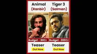 Animal VS Tiger 3 movie comparison box office collection #viral #trending #shorts #salmankhan #tiger