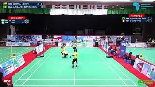 1st Abia Para Badminton International 2025 | Day 5 | TV Court Standing