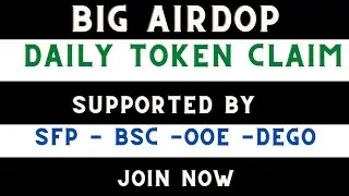 Big Airdrop secondlive world SLT Token Daily Claim Support by Safepal