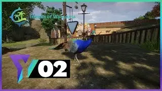 Peafowls, Toilet Block, and Nightmare Stairs | Islands of Wanyama | Let's Play Planet Zoo Ep. 02