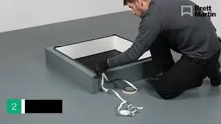 Installation -Fixed Flat Glass Rooflight on builder&rsquo;s upstand