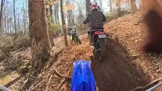 mideast chestnut corner 2025 first lap of sportsman.  yz250x smart carb apex xc