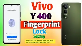 How To Vivo Y400 Fingerprint Screen Lock Setting || Vivo Y400 5G Finger Screen Lock || 2026